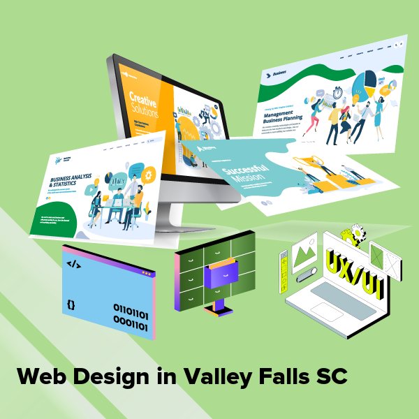 Web design in valley falls sc