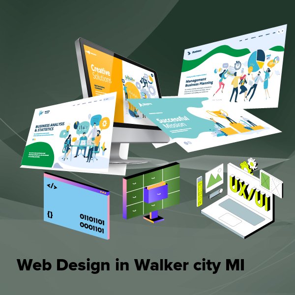 Web design in walker city mi