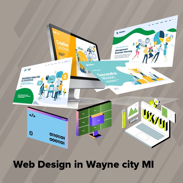 Web design in wayne city mi