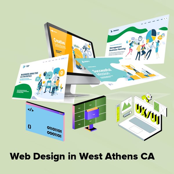 Web design in west athens ca