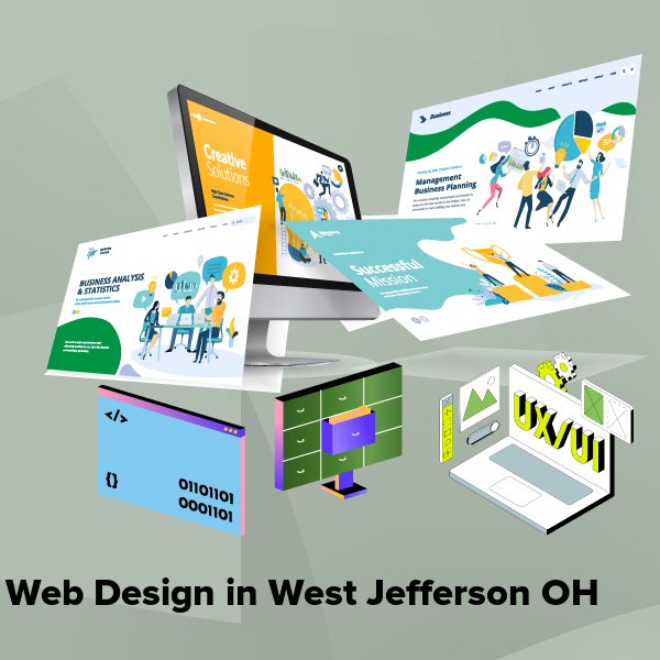 Web design in west jefferson oh