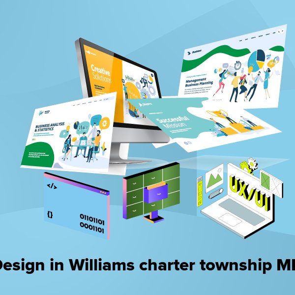 Web design in williams charter township mi