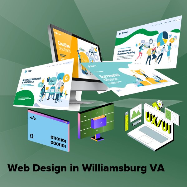 Web design in williamsburg va