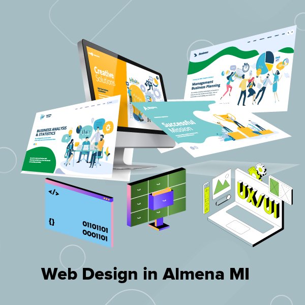 Web design in almena mi