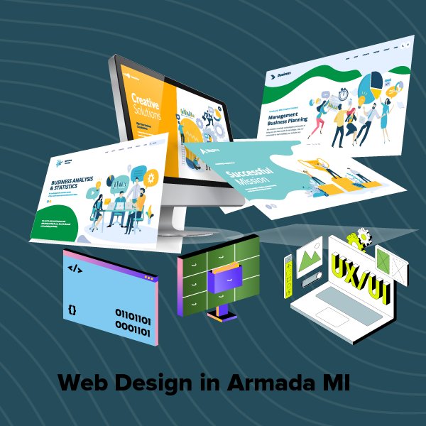 Web design in armada mi