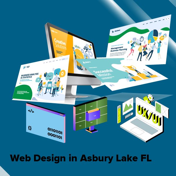Web design in asbury lake fl
