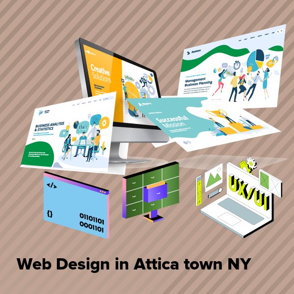 Web design in attica town ny
