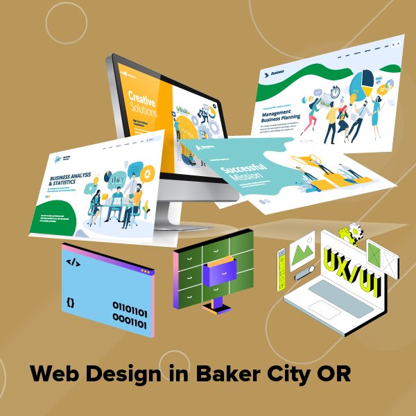 Web design in baker city or