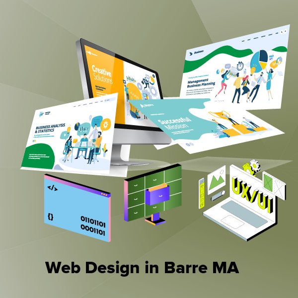 Web design in barre ma