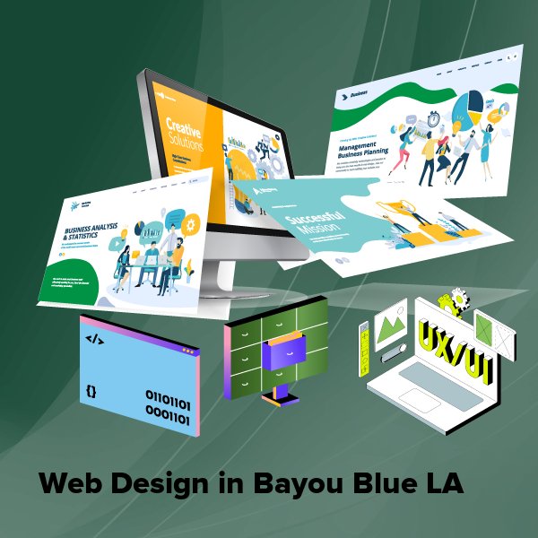 Web design in bayou blue la