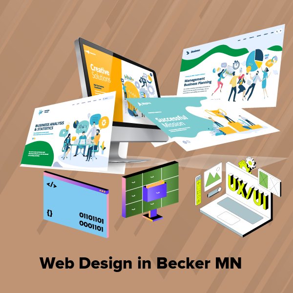 Web design in becker mn