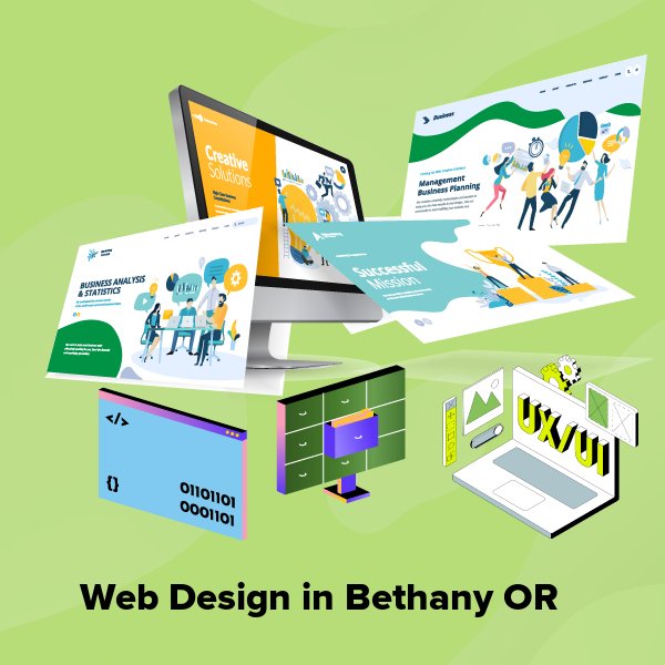 Web design in bethany or
