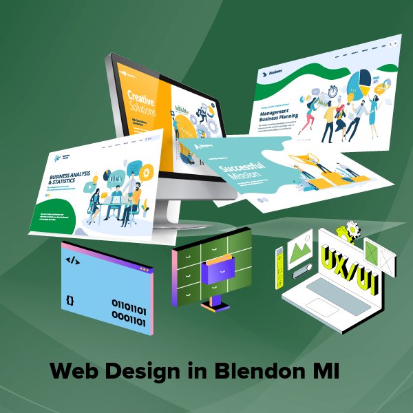 Web design in blendon mi