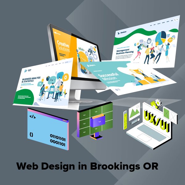 Web design in brookings or