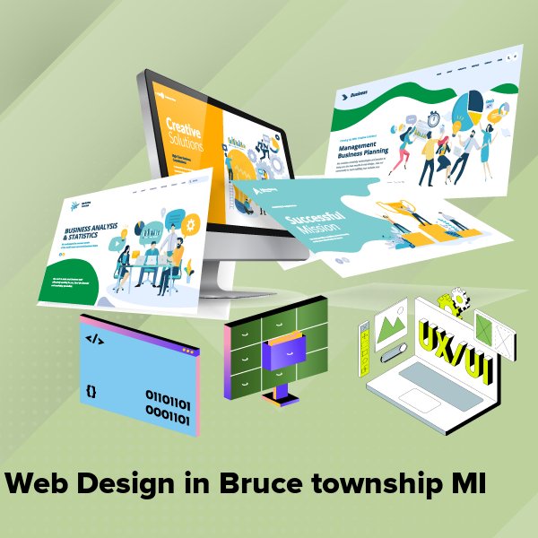 Web design in bruce township mi