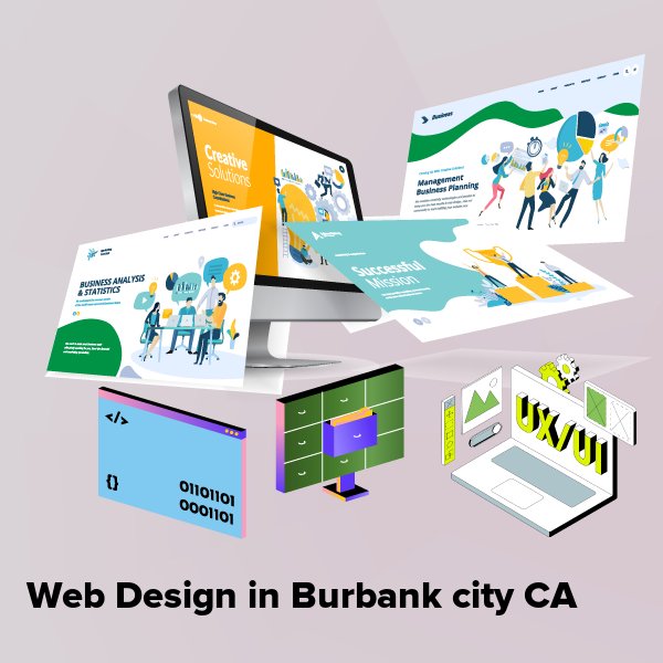 Web design in burbank city ca