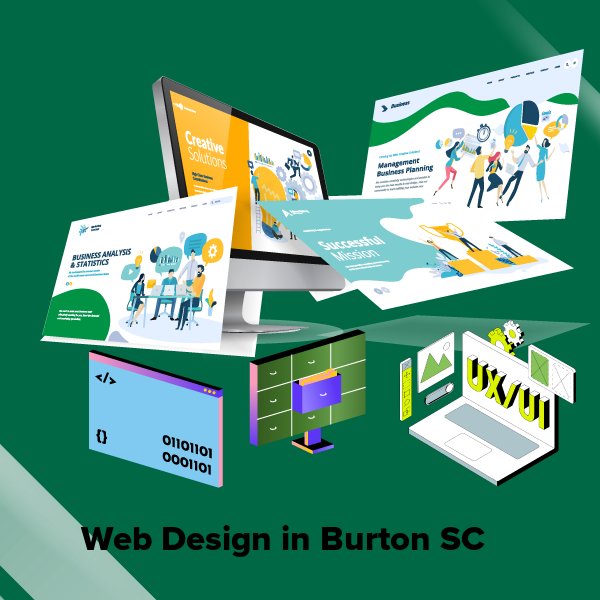 Web design in burton sc