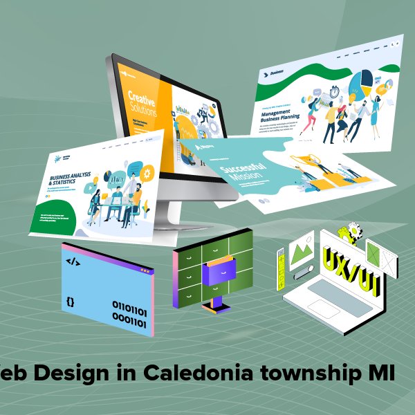 Web design in caledonia township mi