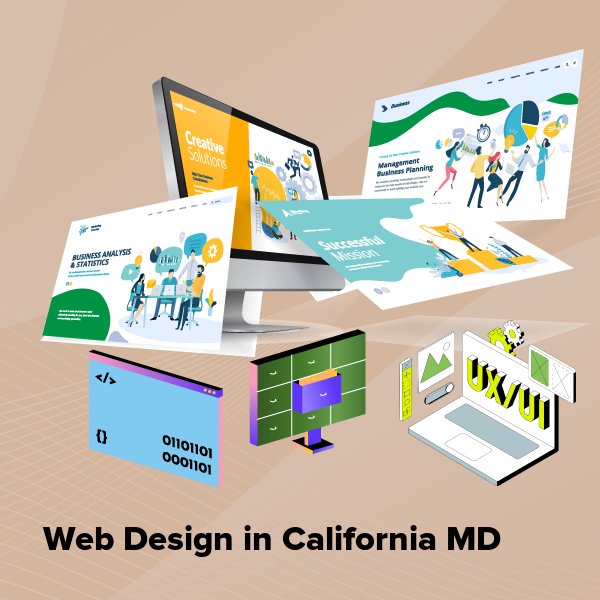 Web design in california md