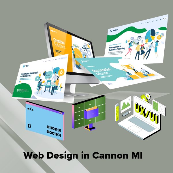 Web design in cannon mi