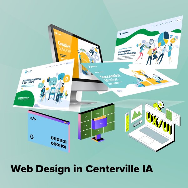 Web design in centerville ia