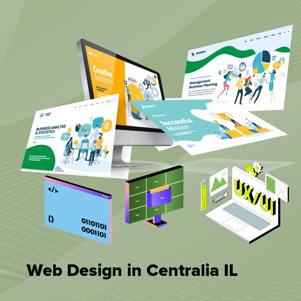 Web design in centralia il