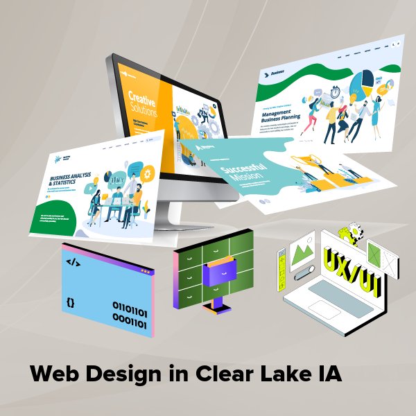 Web design in clear lake ia