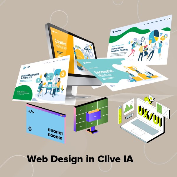 Web design in clive ia