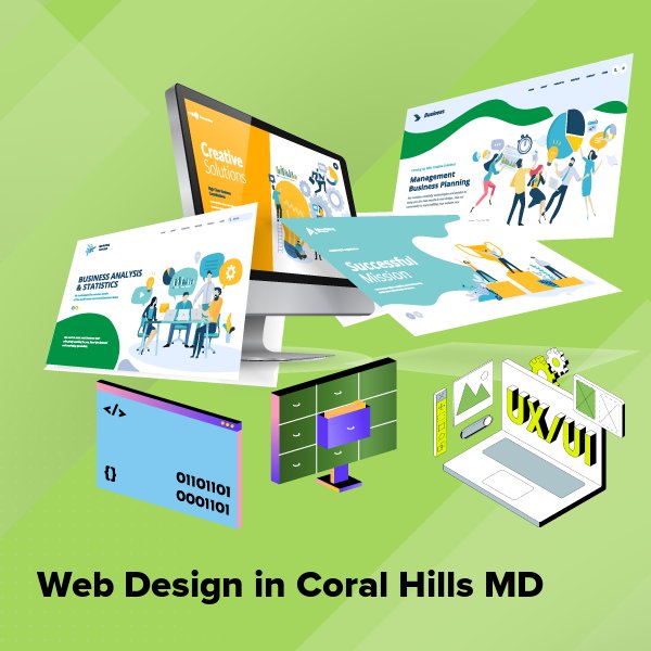 Web design in coral hills md