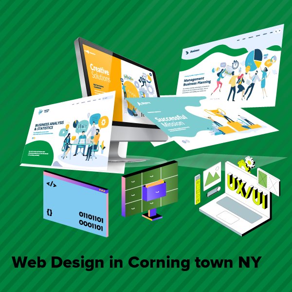Web design in corning town ny