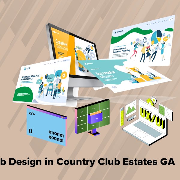 Web design in country club estates ga