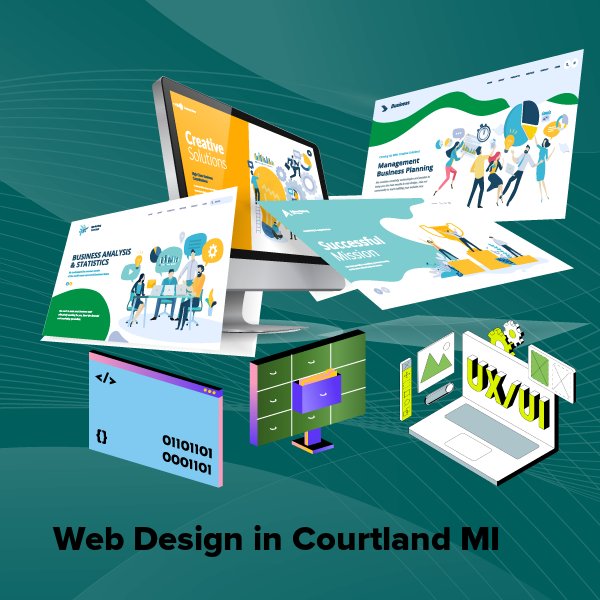 Web design in courtland mi