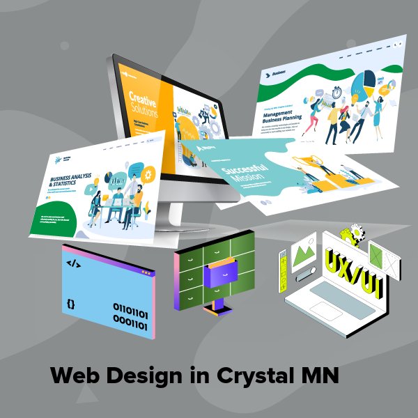 Web design in crystal mn