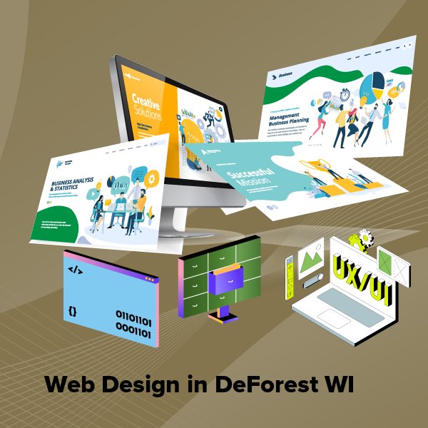 Web design in deforest wi