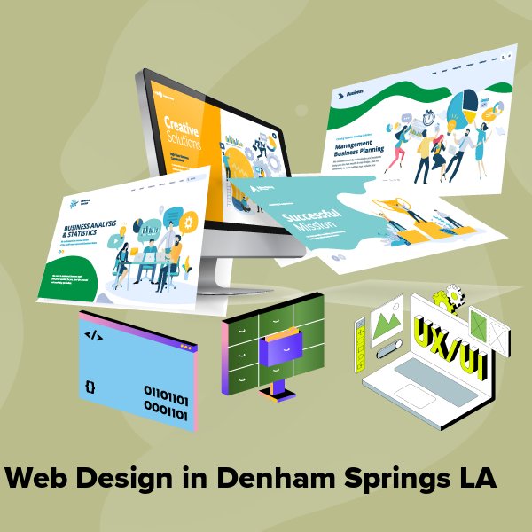 Web design in denham springs la