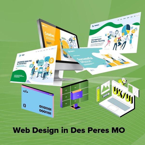 Web design in des peres mo