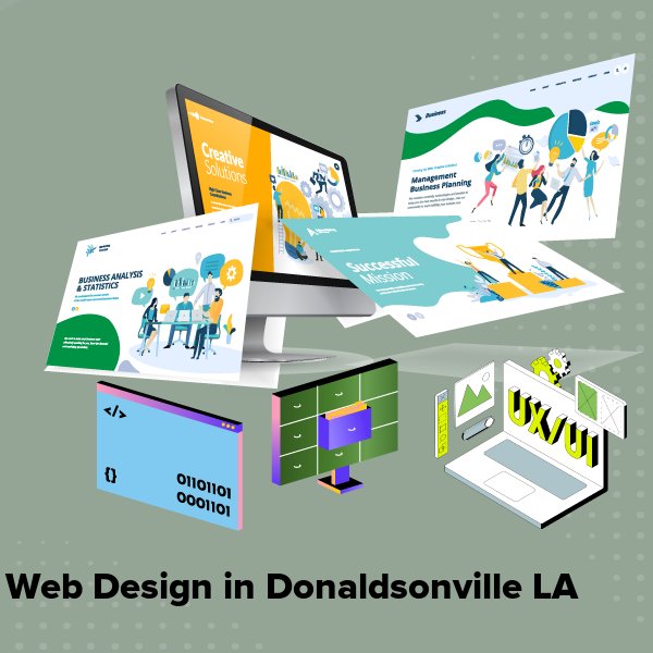 Web design in donaldsonville la