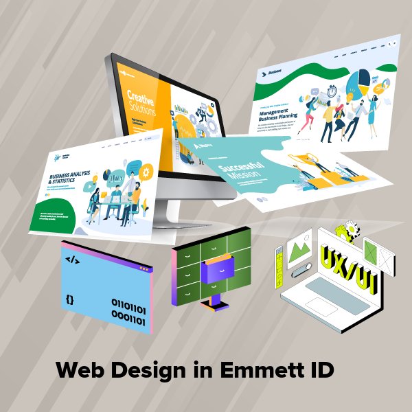 Web design in emmett id