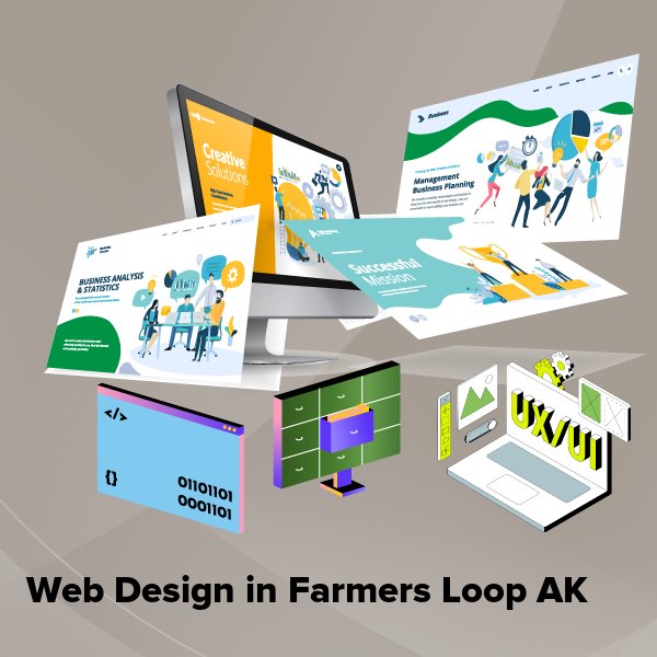 Web design in farmers loop ak