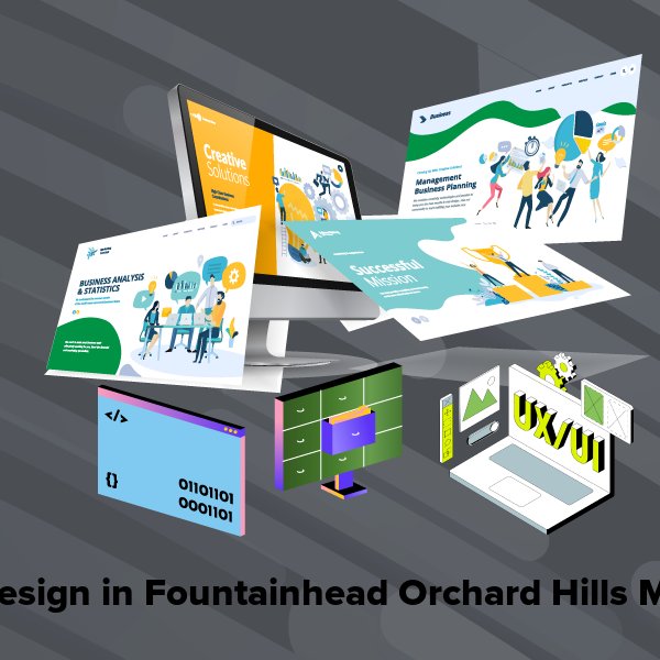 Web design in fountainhead orchard hills md