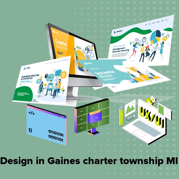Web design in gaines charter township mi