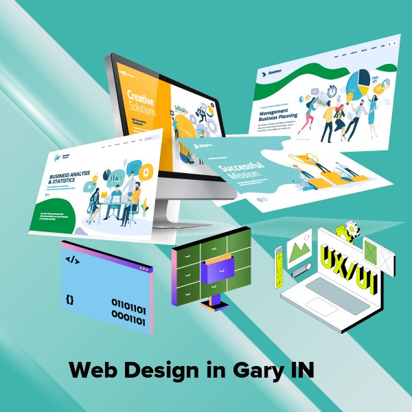 Web design in gary in