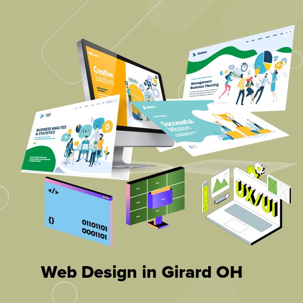 Web design in girard oh