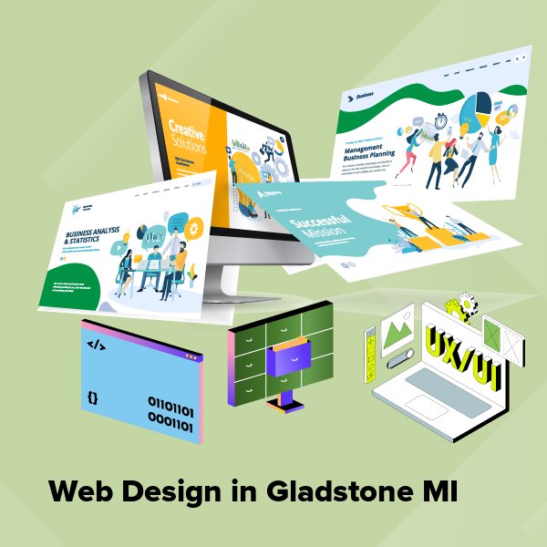 Web design in gladstone mi