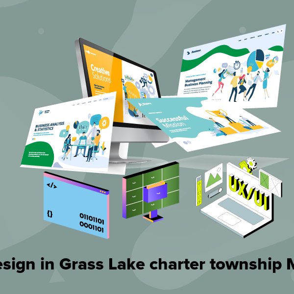 Web design in grass lake charter township mi