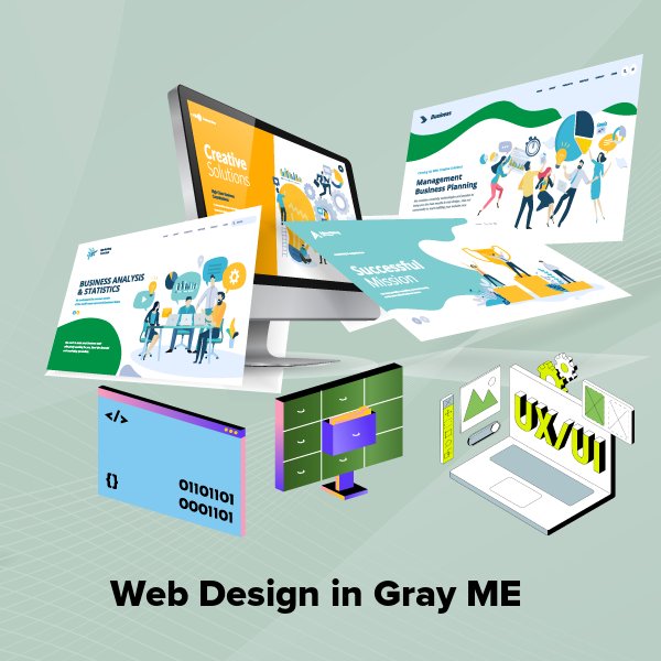 Web design in gray me