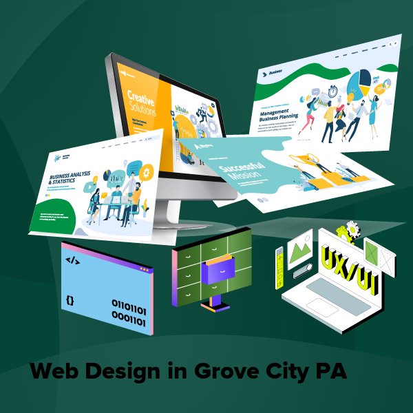 Web design in grove city pa