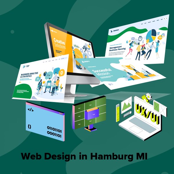 Web design in hamburg mi