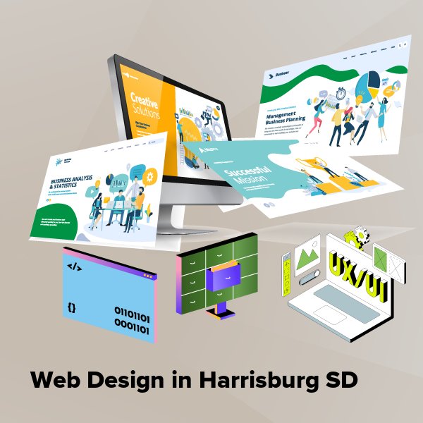 Web design in harrisburg sd