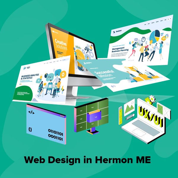 Web design in hermon me